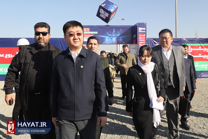 آیین شروع عملیات عمرانی فاز ۲ شهر فرودگاهی امام خمینی (ره)