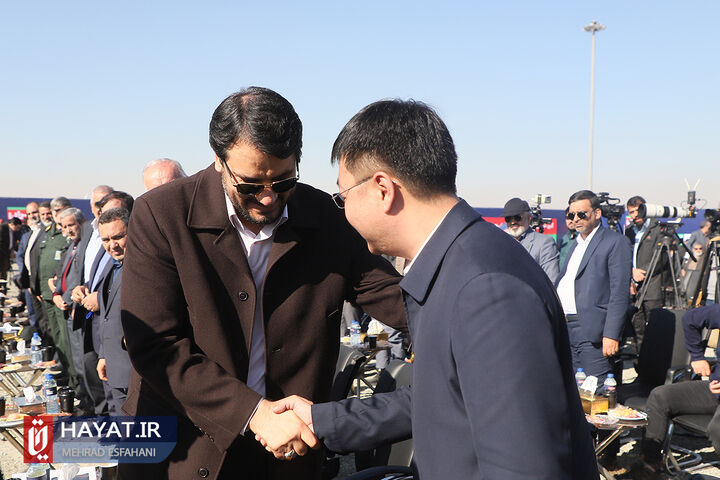 آیین شروع عملیات عمرانی فاز ۲ شهر فرودگاهی امام خمینی (ره)