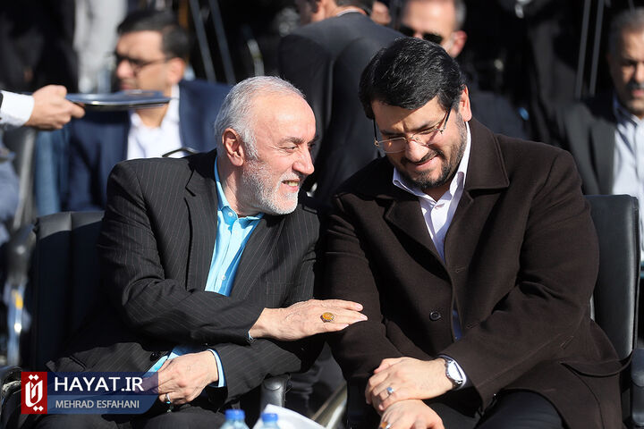 آیین شروع عملیات عمرانی فاز ۲ شهر فرودگاهی امام خمینی (ره)