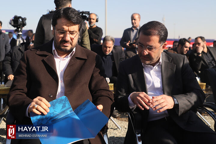 آیین شروع عملیات عمرانی فاز ۲ شهر فرودگاهی امام خمینی (ره)