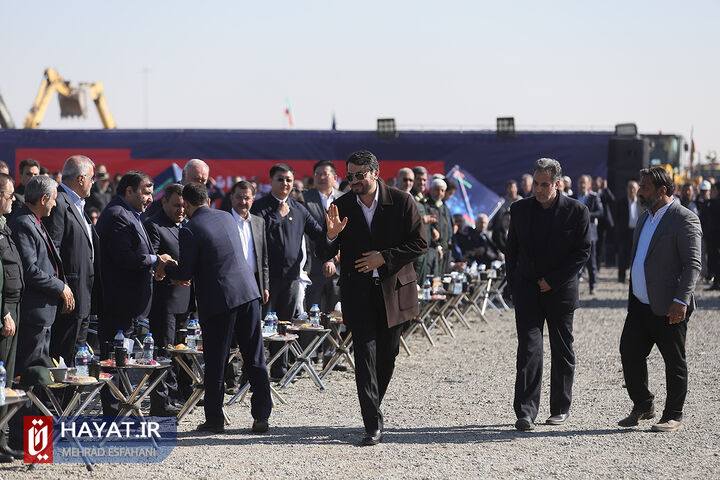 آیین شروع عملیات عمرانی فاز ۲ شهر فرودگاهی امام خمینی (ره)