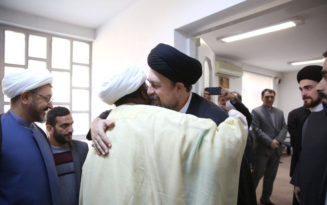 شیخ زکزاکی با سید حسن خمینی دیدار کرد+ عکس