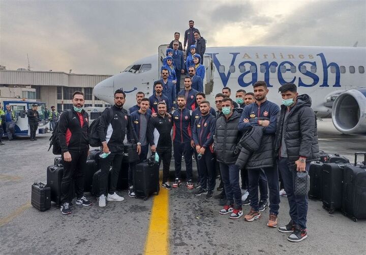 پرسپولیسیها بالاخره عازم عربستان شدند پرسپولیسیها بالاخره عازم عربستان شدند