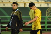 ضربه‌ای که داوران به فوتبال ایران می‌زنند: شما باعث اخراج بازیکن سپاهان شدید + فیلم