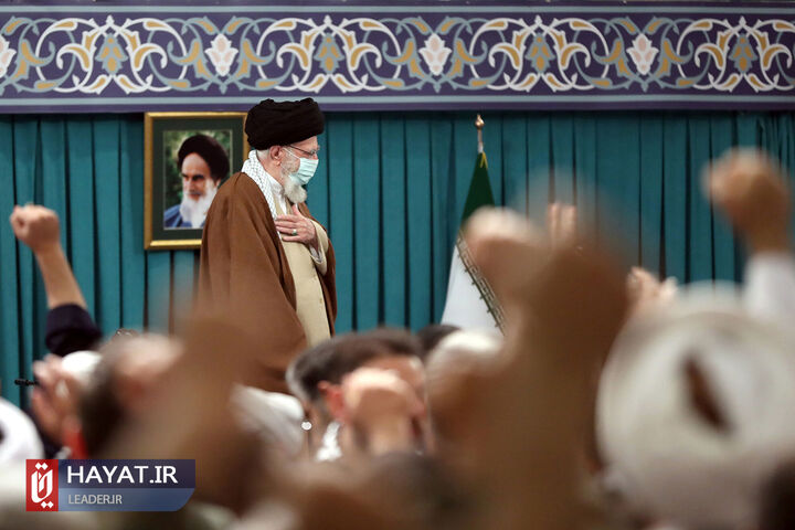 دیدار هزاران نفر از بسیجیان با رهبر معظم انقلاب اسلامی