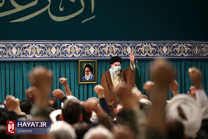 دیدار هزاران نفر از بسیجیان با رهبر معظم انقلاب اسلامی