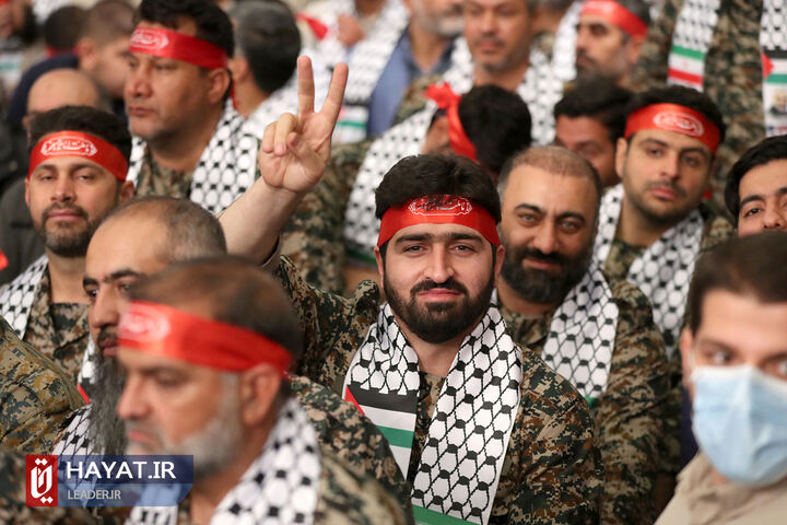 دیدار هزاران نفر از بسیجیان با رهبر معظم انقلاب اسلامی