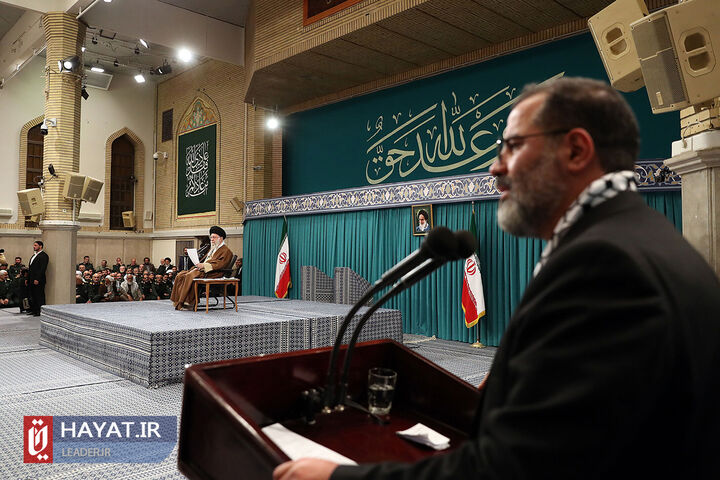 دیدار هزاران نفر از بسیجیان با رهبر معظم انقلاب اسلامی