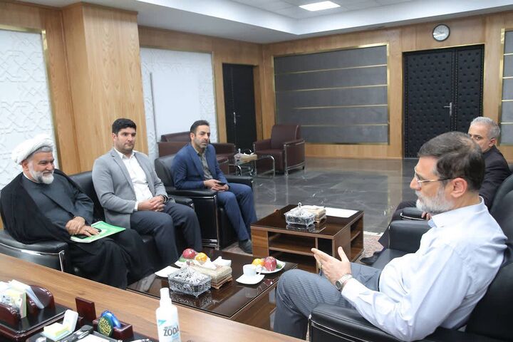 دیدار رییس فراکسیون ایثار و شهادت با قاضی زاده هاشمی/ نوروزی: لزوم هماهنگی بیشتر مجلس و بنیاد شهید در لایحه بودجه ۱۴۰۳ دیدار رییس فراکسیون ایثار و شهادت با قاضی زاده هاشمی/ نوروزی: لزوم هماهنگی بیشتر مجلس و بنیاد شهید در لایحه بودجه ۱۴۰۳