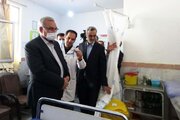 وزیر بهداشت مشکلات بیمارستان شهید بهشتی کاشان را بررسی کرد