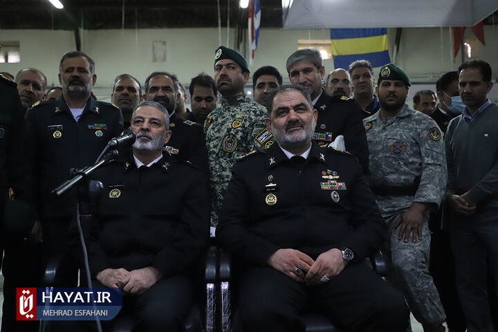 افتتاح نمایشگاه دستاوردهای جدید نیروی دریایی ارتش