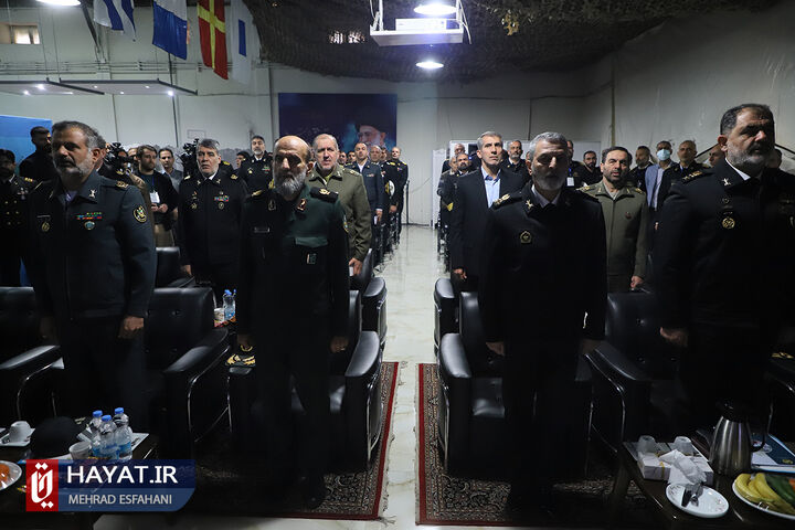 افتتاح نمایشگاه دستاوردهای جدید نیروی دریایی ارتش