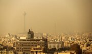 کیفیت هوا در تهران و ۹ شهرستان استان در شرایط «قرمز» / یک ایستگاه «بنفش» شد