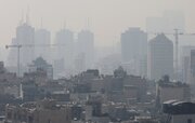 هوای تهران با شاخص 140 در شرایط آلوده قرار دارد
