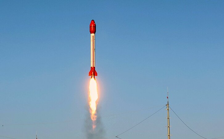 پرتاب موفق جدیدترین کپسول زیستی ایران با پرتابگر سلمان