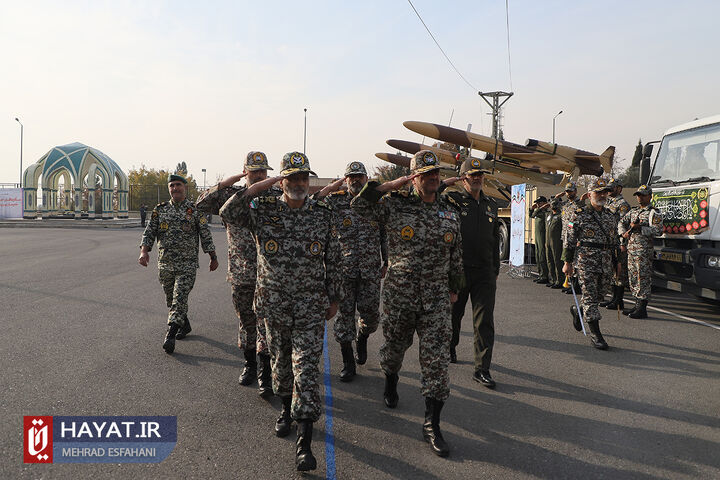 آیین الحاق پهپاد های کرار