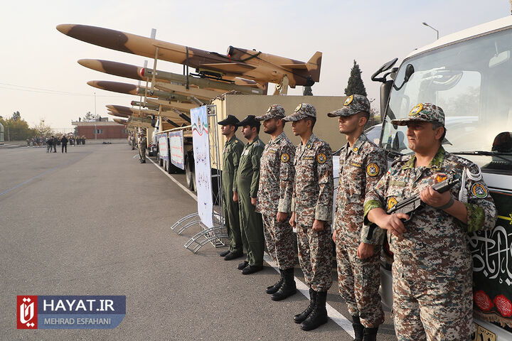 آیین الحاق پهپاد های کرار