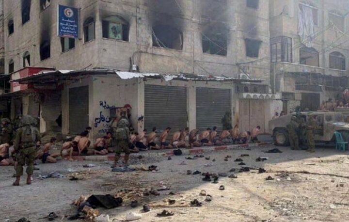 بازداشت جوان فلسطینی به دست نظامیان صهیونیست در کرانه باختری بازداشت جوان فلسطینی به دست نظامیان صهیونیست در کرانه باختری