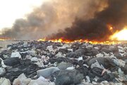 تشدید آلودگی هوا با سوزاندن پسماند در مراکز غیرمجاز تفکیک زباله در شهرری