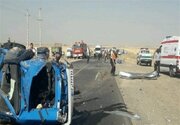 تصادف مرگبار در محور فیروزآباد ـ خرم‌آباد با ۴ فوتی و ۲ مصدوم