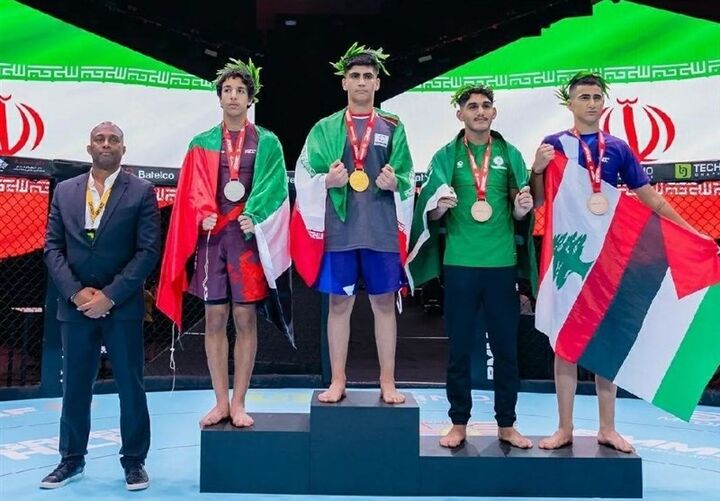 کسب اولین مدال MMA ایران در مسابقات قهرمانی آسیا/ فتوحی مقدم طلایی شد