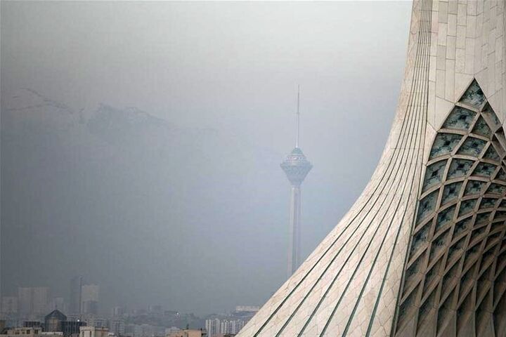 هوای پایتخت در شرایط «ناسالم» برای گروه های حساس  هوای پایتخت در شرایط «ناسالم» برای گروه های حساس