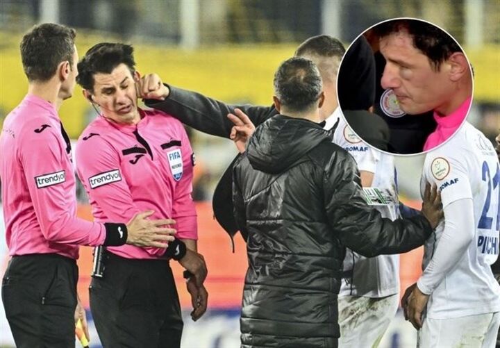 دستگیری رئیس باشگاه ترکیهای در پی ضربوشتم داور دستگیری رئیس باشگاه ترکیهای در پی ضربوشتم داور