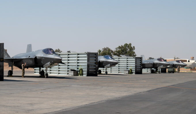 رسانه ارتش: دو جنگنده F35 اسرائیل منهدم شد رسانه ارتش: دو جنگنده F35 اسرائیل منهدم شد