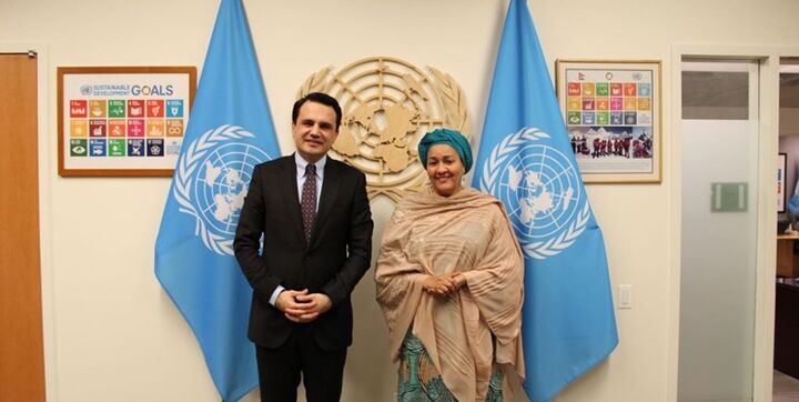 دیدار نماینده دائم تاجیکستان با معاون اول دبیرکل سازمان ملل متحد دیدار نماینده دائم تاجیکستان با معاون اول دبیرکل سازمان ملل متحد