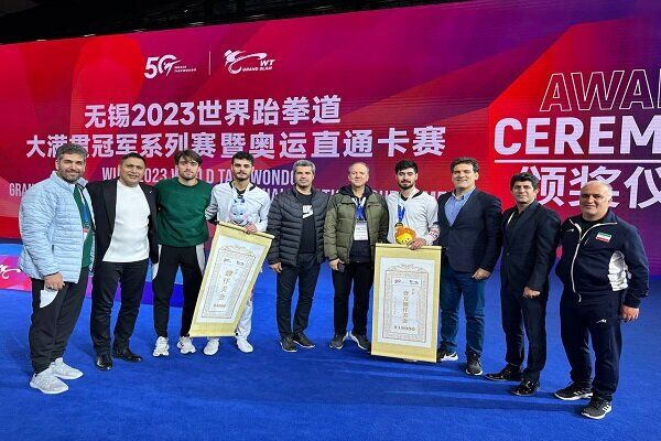 «مهران برخورداری» تکواندو ایران را صاحب سهمیه المپیک پاریس کرد «مهران برخورداری» تکواندو ایران را صاحب سهمیه المپیک پاریس کرد