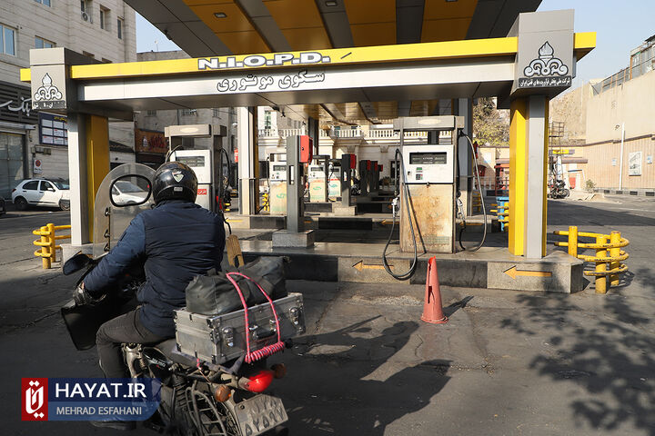 وضعیت جایگاه های سوخت در تهران پس از اختلال در سامانه سوخت