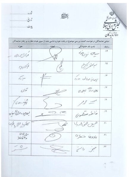 لیست نمایندگانی که اعلام کردند خودروی شاسی بلند نگرفتند + عکس