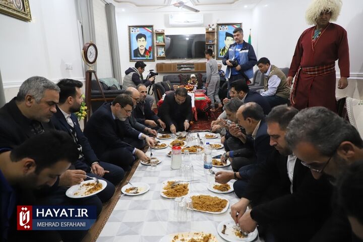 سفر معاون رئیس جمهور و رئیس بنیاد شهید و امور ایثارگران به استان گلستان