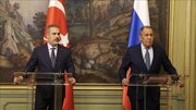 وزیران خارجه ترکیه و روسیه رایزنی کردند