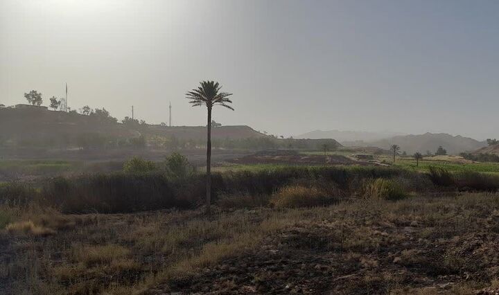 باد با سرعت ۴۰ کیلومتر بر ساعت قصرشیرین را درنوردید