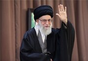 مردم قم با امام خامنه‌ای ‌دیدار می‌کنند