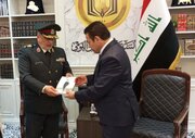 دیدار رئیس دانشگاه عالی دفاع ملی با مشاور امنیت ملی عراق