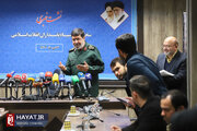 تصاویر/ نشست خبری سخنگوی سپاه پاسداران انقلاب اسلامی