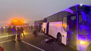 دست کم ۶۹ کشته و مصدوم در تصادف زنجیره‌ای در ترکیه