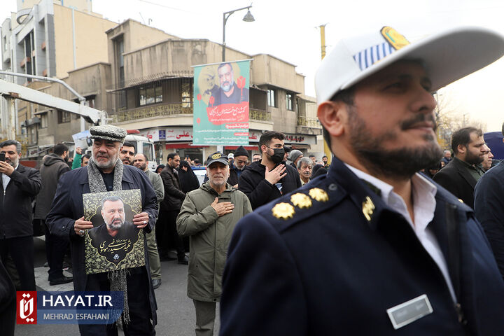 تشییع شهید «سید رضی موسوی»