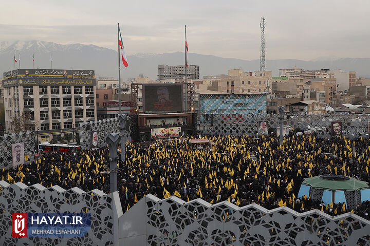 تشییع شهید «سید رضی موسوی»