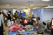 مراجعه حدود ۸۰۰ بیمار از روز پنج‌شنبه به بیمارستان اکباتان همدان