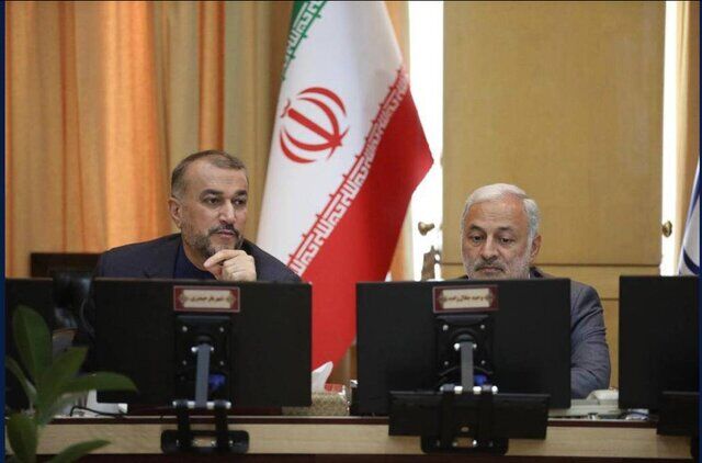 حضور وزیر امور خارجه در کمیسیون امنیت ملی مجلس حضور وزیر امور خارجه در کمیسیون امنیت ملی مجلس