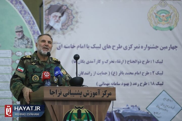 مراسم الحاق بیش از ۱۰۰ دستگاه تریلر تانکبر فوق سنگین به ناوگان ترابری نیروی زمینی ارتش