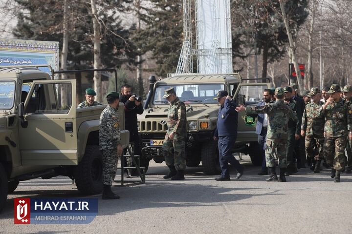 مراسم الحاق بیش از ۱۰۰ دستگاه تریلر تانکبر فوق سنگین به ناوگان ترابری نیروی زمینی ارتش