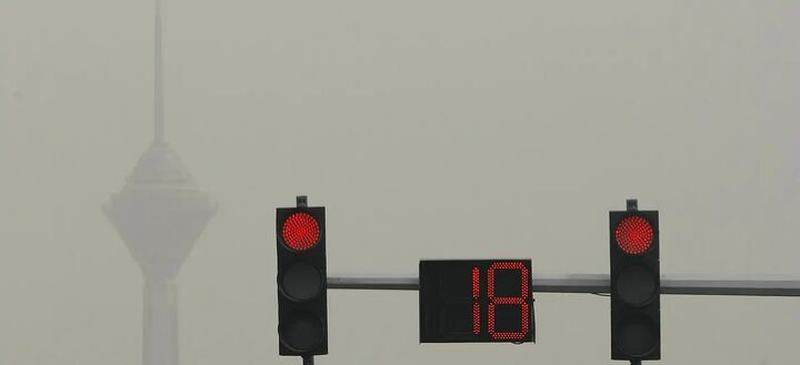 هوای تهران قرمز شد هوای تهران قرمز شد