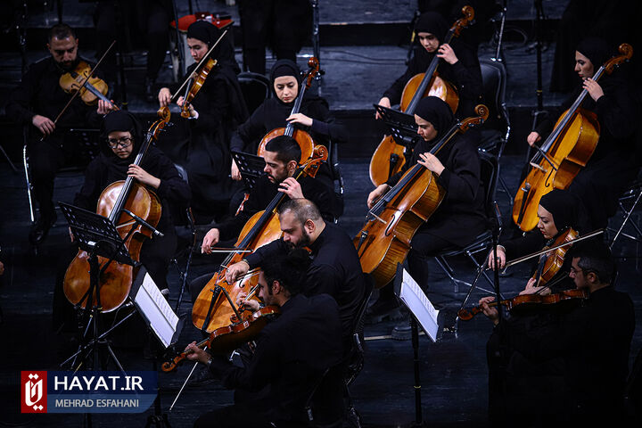 آیین رونمایی از سمفونی سردار دلها حاج قاسم