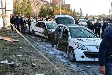 تصاویری از محل حادثه انفجار تروریستی در کرمان