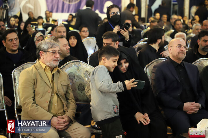 مراسم گرامیداشت چهارمین سالگرد شهادت حاج قاسم سلیمانی در گلزار شهدا