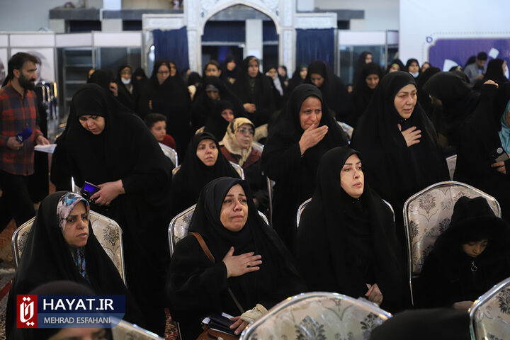 مراسم گرامیداشت چهارمین سالگرد شهادت حاج قاسم سلیمانی در گلزار شهدا